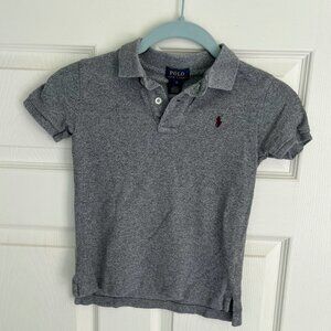 Ralph Lauren Boys Grey Polo